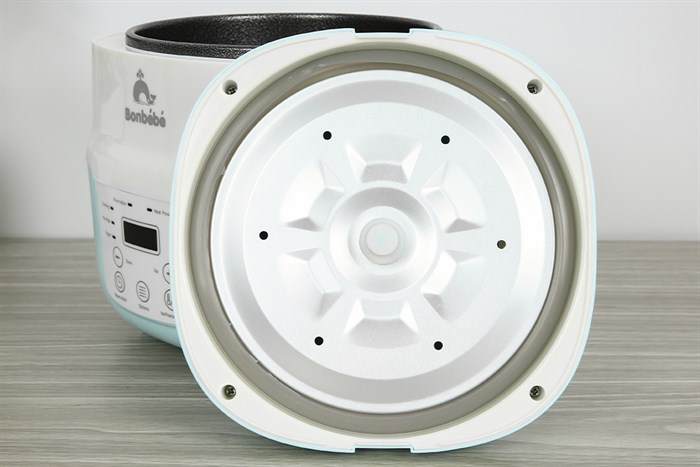 Nồi nấu đa năng Bonbébé 1.5 lít BB-36 Xanh Màu Xanh Dương