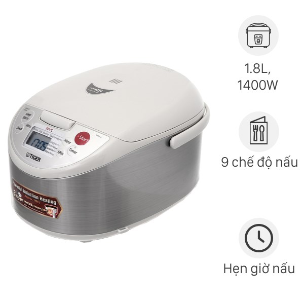 Nồi cơm cao tần Tiger 1.8 lít JKW-A18W