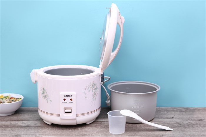 Nồi cơm điện nắp gài Tiger 1 lít JNP-1000 Màu Trắng