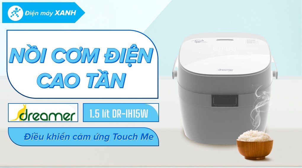 Nồi cơm cao tần Dreamer 1.5 lít DR-IH15W