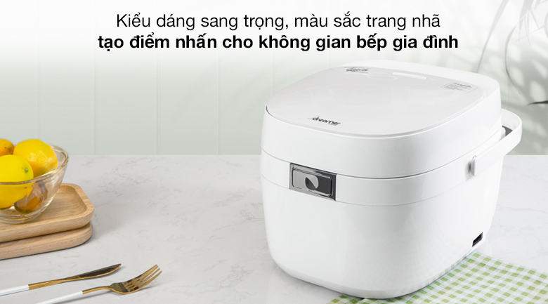 Kiểu dáng - Nồi cơm điện cao tần 1.5 lít Dreamer DR-IH15W