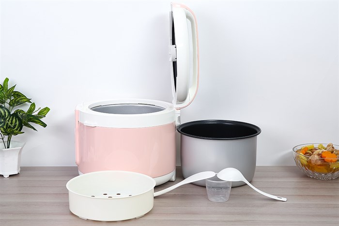 Nồi cơm nắp gài Electrolux 1.8 lít E4RC1-320P Màu Hồng