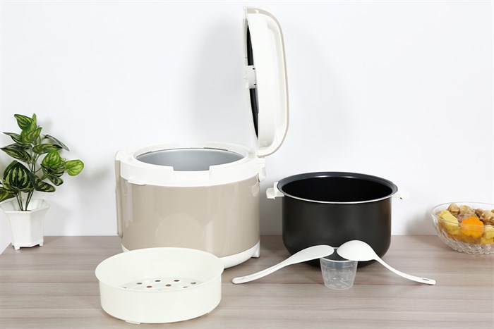 Nồi cơm nắp gài Electrolux 1.8 lít E4RC1-350B Màu Kem