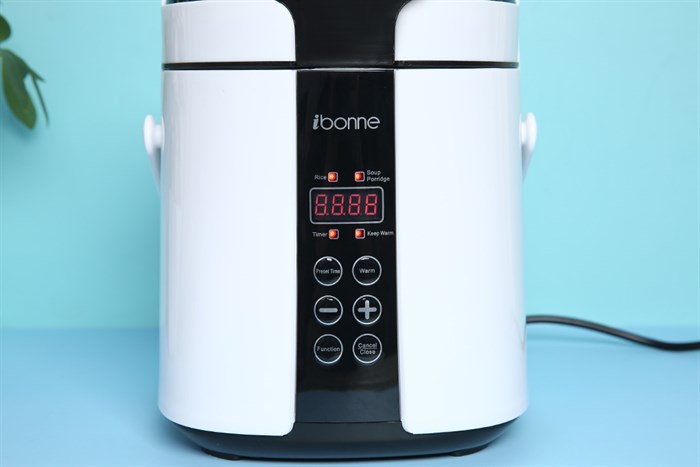 Nồi cơm điện tử đa năng iBonne 1.4 lít IB-27 Màu Trắng