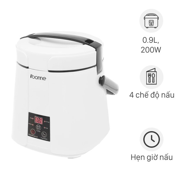Nồi cơm điện tử đa năng iBonne 0.9 lít IB-28