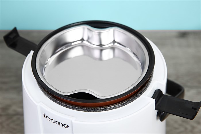 Nồi cơm điện tử đa năng iBonne 0.9 lít IB-28 Màu Trắng