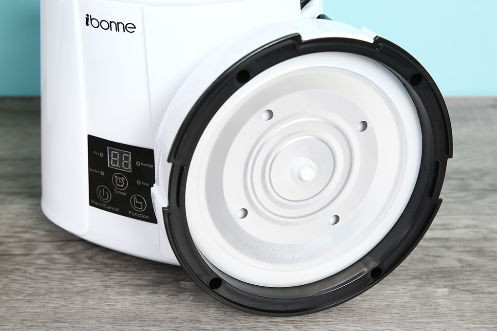 Nồi cơm điện tử đa năng iBonne 0.9 lít IB-28 Màu Trắng