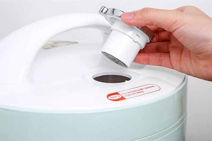 Nồi cơm nắp gài Sunhouse Mama 1.8 lít SHD8665B Màu Xanh ngọc