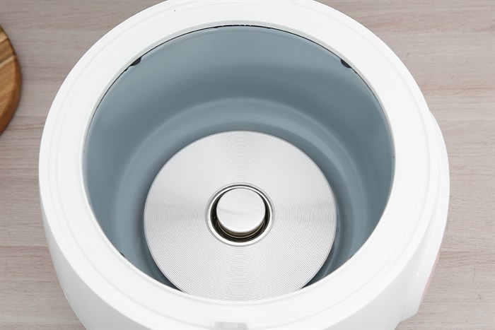 Nồi cơm nắp gài Sunhouse 1.2 lít SHD8217W Màu Trắng - Hồng