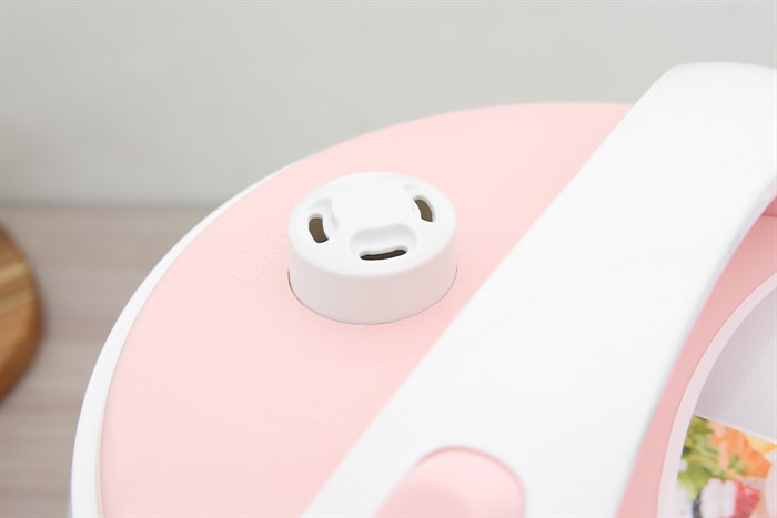 Nồi cơm nắp gài Sunhouse 1.2 lít SHD8217W Màu Trắng - Hồng