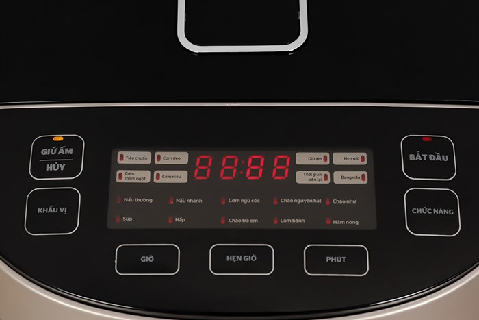 Nồi cơm cao tần Sunhouse Mama 1.8 lít SHD8959 Màu Đen - Xám