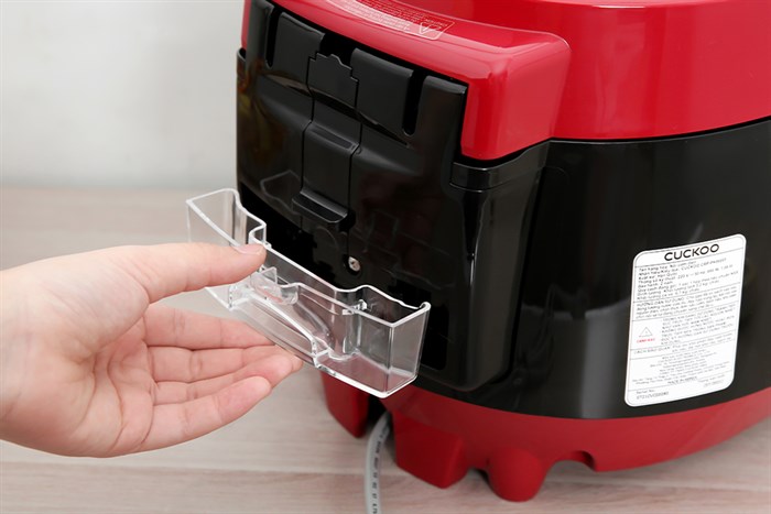 Nồi cơm điện tử áp suất Cuckoo 1.08 lít CRP-PK0600F/BKRDVN Màu Đen - Đỏ