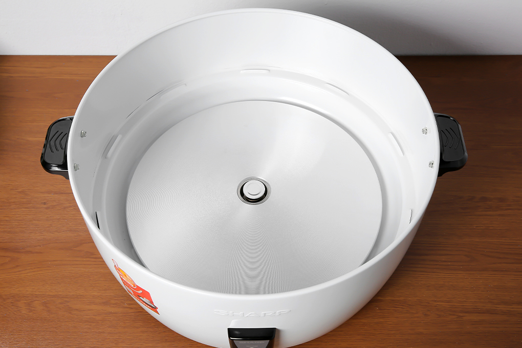 Nồi cơm nắp rời Sharp 10 lít KSH-D1010V Màu Trắng