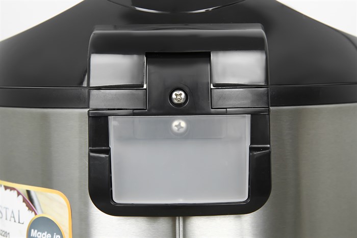 Nồi cơm nắp gài Crystal 2.2 lít NCG2201 Màu Đen - Bạc