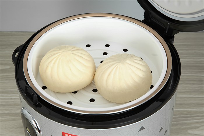 Nồi cơm nắp gài Sunhouse 3 lít SHD8305 Màu Đen - Xám