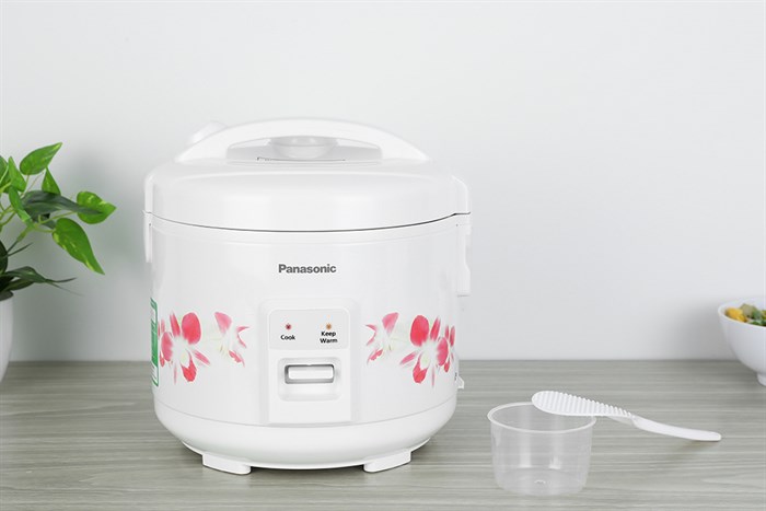 Nồi cơm nắp gài Panasonic 1 lít SR-MVN10FRAX Màu Trắng