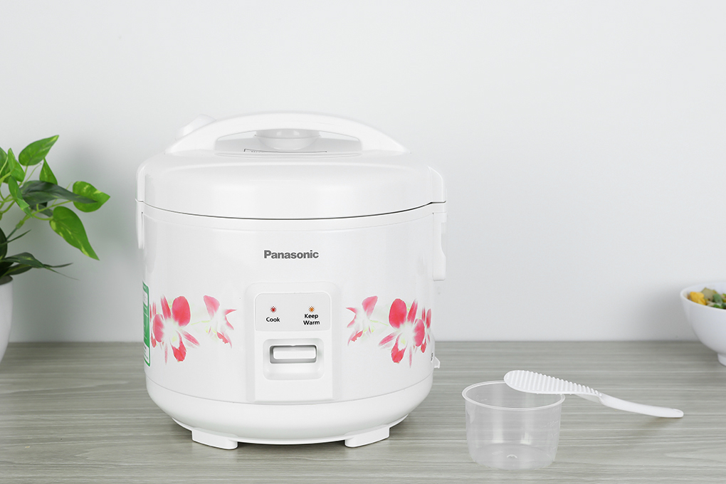 Nồi cơm nắp gài Panasonic 1 lít SR-MVN10FRAX Màu Trắng