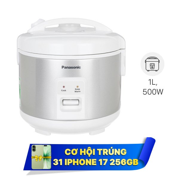Nồi cơm nắp gài Panasonic 1 lít SR-MVN10LRAX