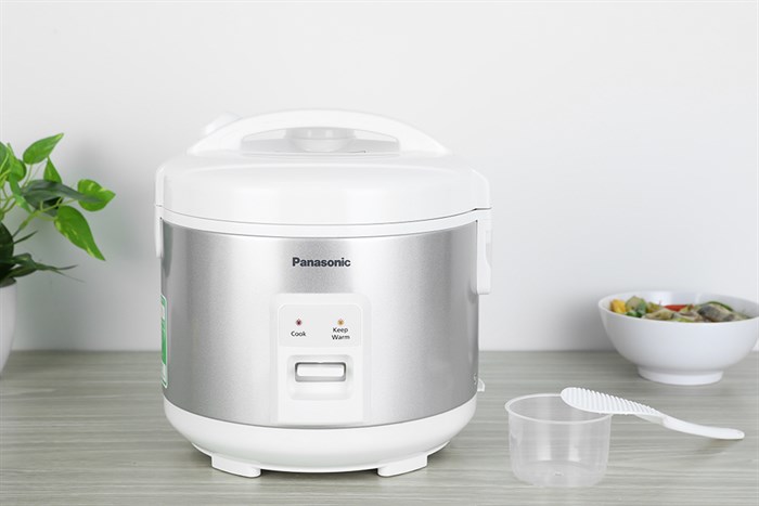 Nồi cơm nắp gài Panasonic 1 lít SR-MVN10LRAX Màu Xám