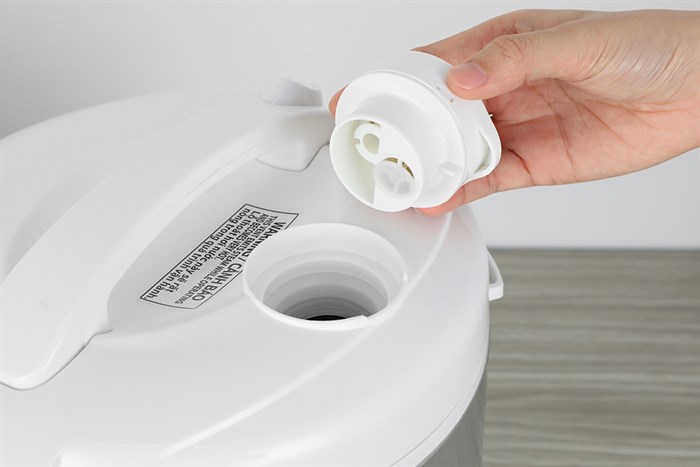 Nồi cơm nắp gài Panasonic 1 lít SR-MVN10LRAX Màu Xám