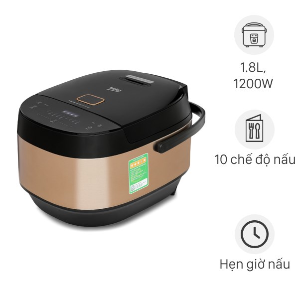 Nồi cơm cao tần Beko 1.8 lít RCI 80143B