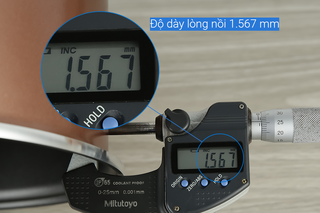 Nồi cơm nắp gài Mutosi 2.8 lít MR-38 Màu Nâu