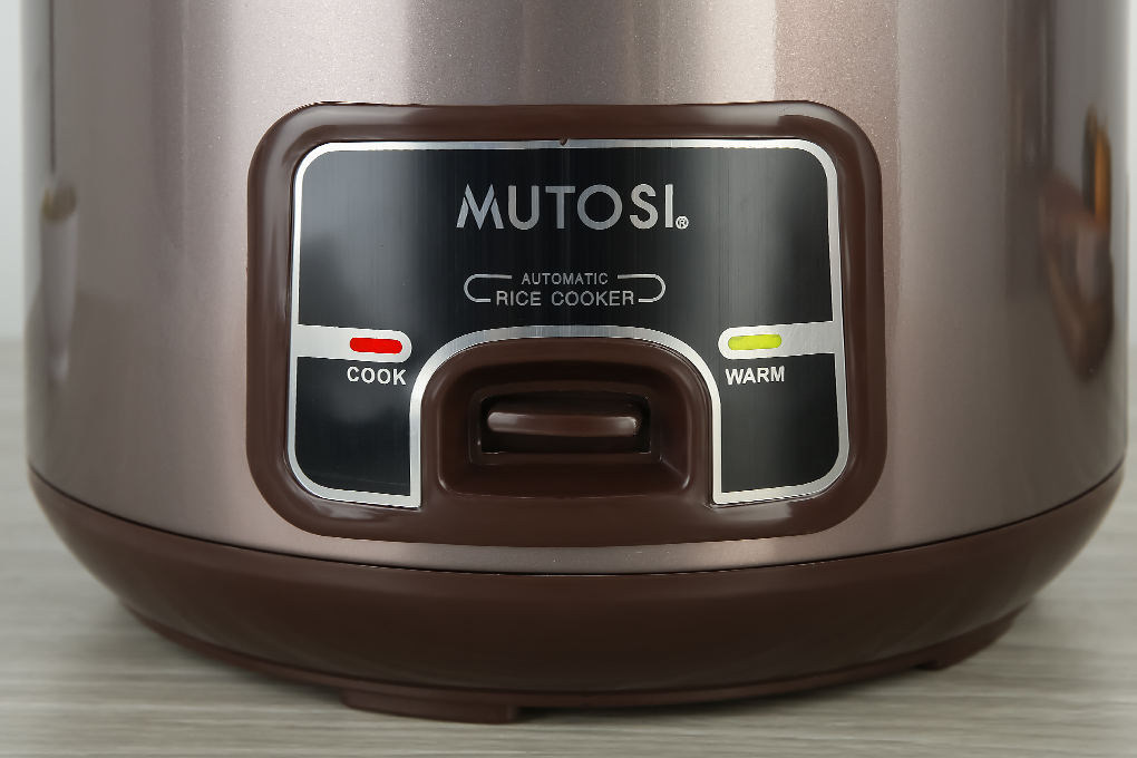 Nồi cơm nắp gài Mutosi 2.8 lít MR-38 Màu Nâu