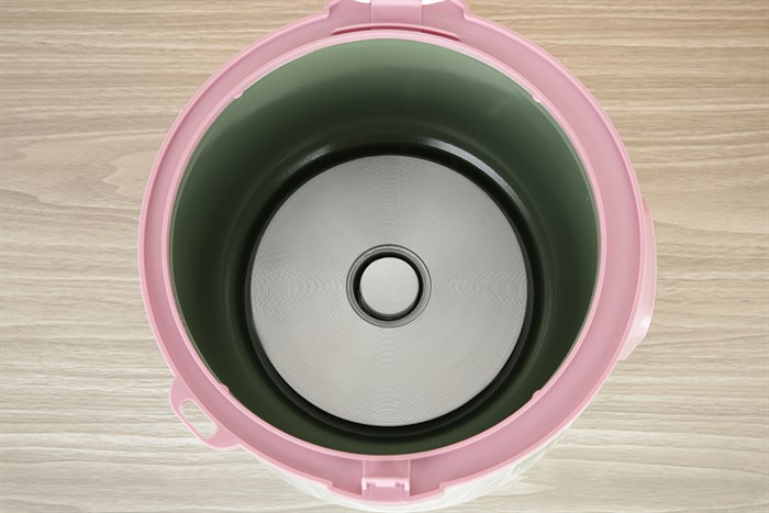 Nồi cơm nắp gài Crystal 1.8 lít X2522 Màu Trắng - Hồng