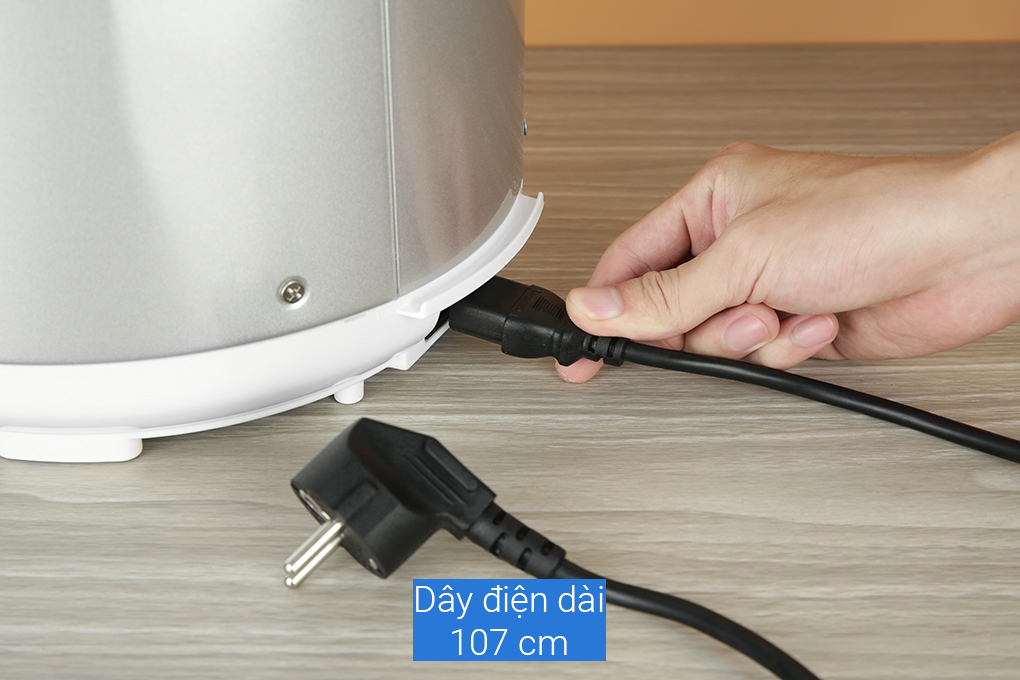 Nồi cơm nắp gài Panasonic 1.8 lít SR-MVN18LRAX Màu Xám