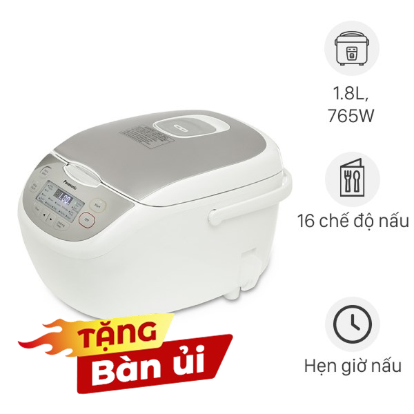 Nồi cơm điện tử Panasonic 1.8 lít SR-CP188NRAM
