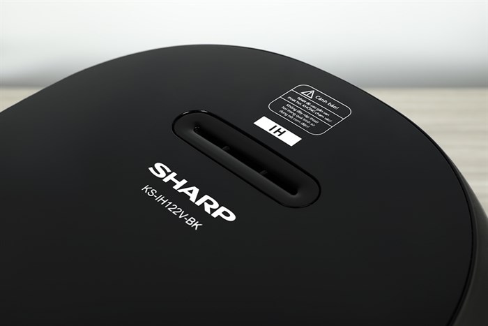 Nồi cơm cao tần Sharp 1.2 lít KS-IH122V-BK Màu Đen