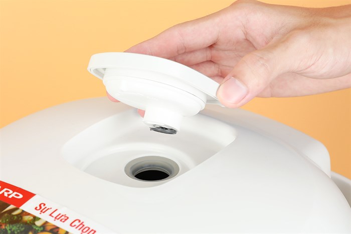 Nồi cơm điện tử Sharp 1.8 lít KS-COM183MV-WH Màu Trắng