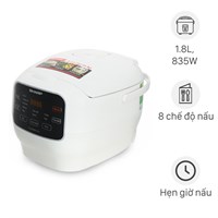 Nồi cơm điện tử Sharp 1.8 lít KS-COM183MV-WH