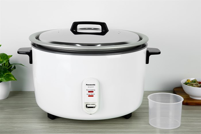 Nồi cơm nắp rời Panasonic 7.2 lít SR-GA721WRA Màu Trắng