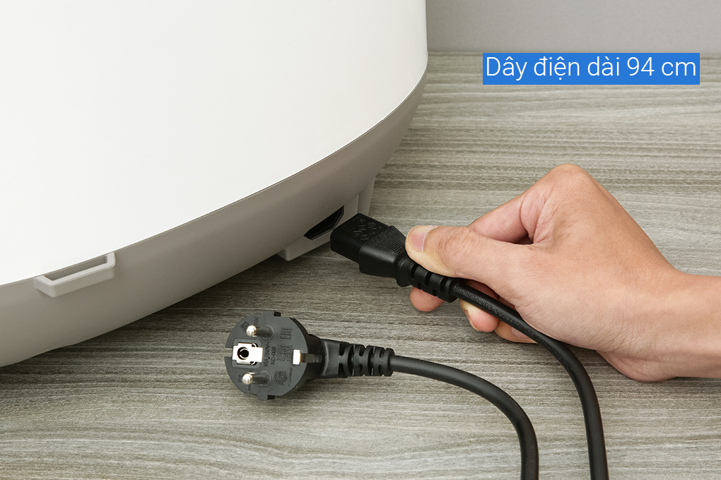 Nồi cơm điện tử Philips 1.8 lít HD4515/55 Màu Trắng