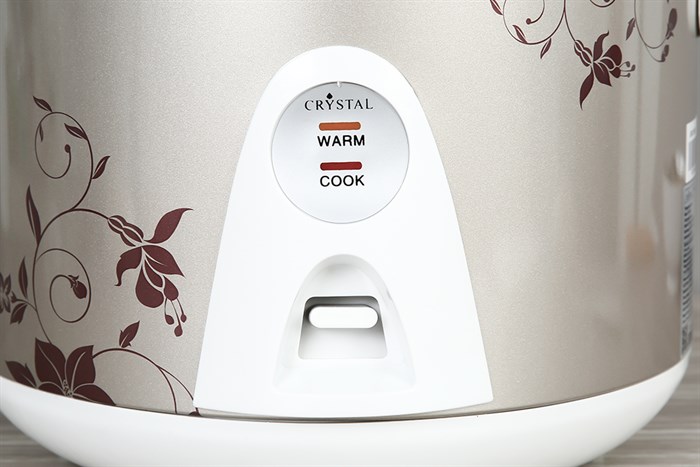 Nồi cơm nắp gài Crystal 1.8 lít JRC-180FE Màu Xám