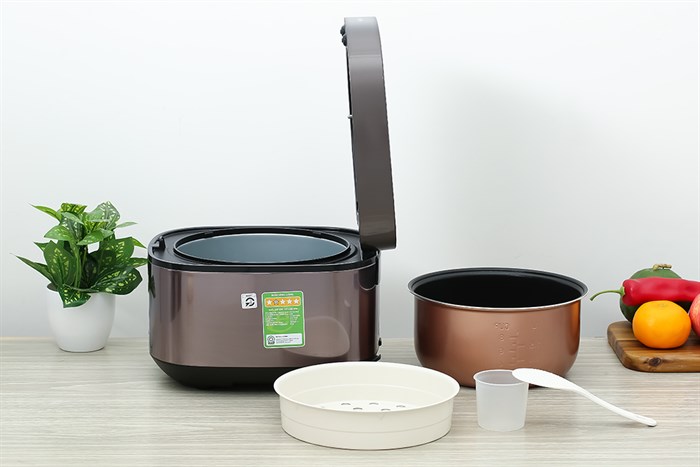 Nồi cơm điện tử BlueStone 1.5 lít RCB-5946 Màu Tím than