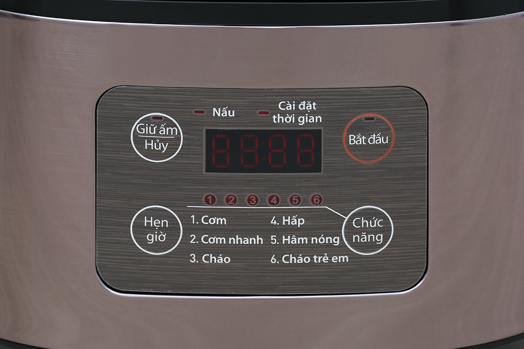 Nồi cơm điện tử BlueStone 1.5 lít RCB-5946 Màu Tím than
