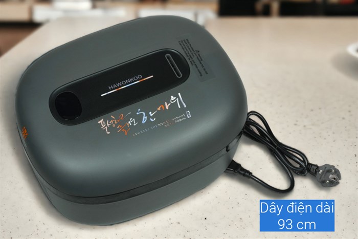 Nồi cơm cao tần Hawonkoo 1.5 lít RCH-152-IH-GR Màu Xám