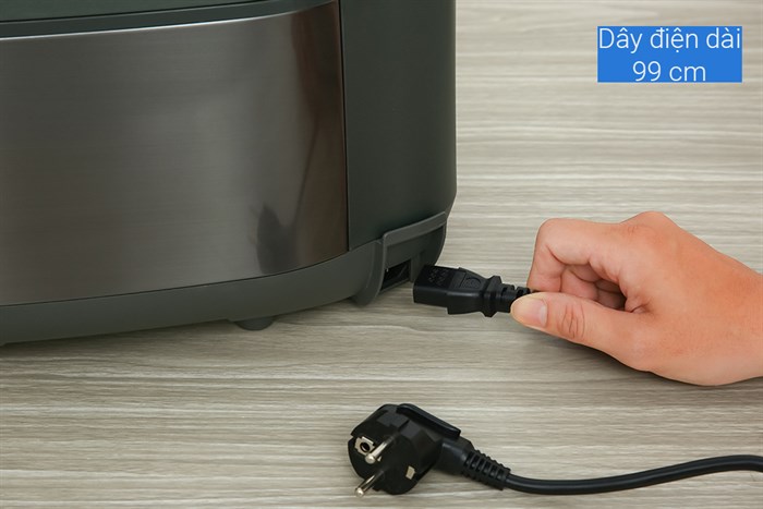 Nồi cơm cao tần Tefal 1.8 lít RK818A68 Màu Xám