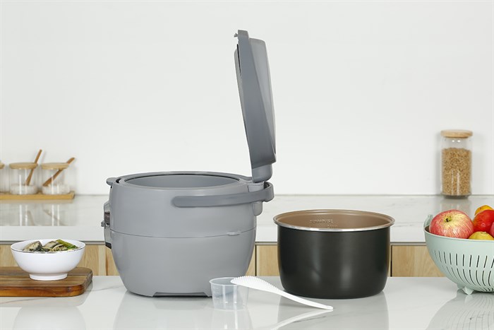 Nồi cơm nắp gài Sunhouse 1.8 lít SHD8663G Màu Xám