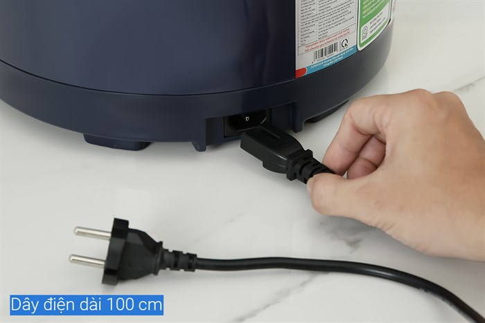 Nồi cơm nắp gài Sunhouse 3 lít SHD8309 Màu Xanh than