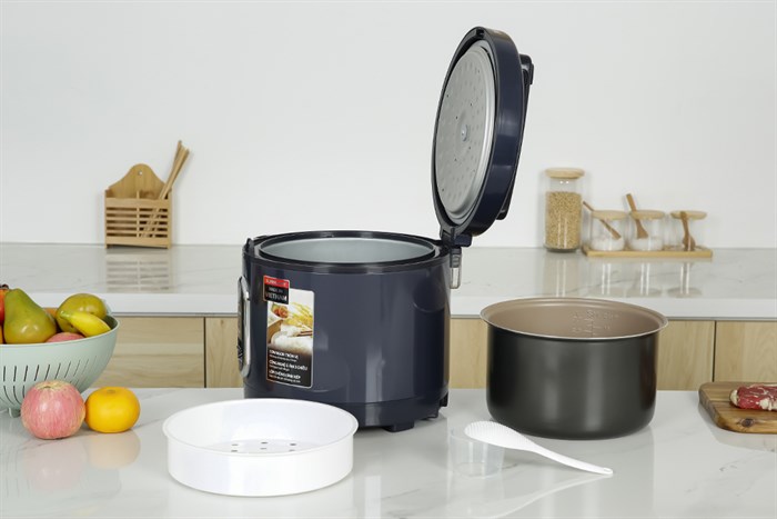 Nồi cơm nắp gài Sunhouse 3 lít SHD8309 Màu Xanh than