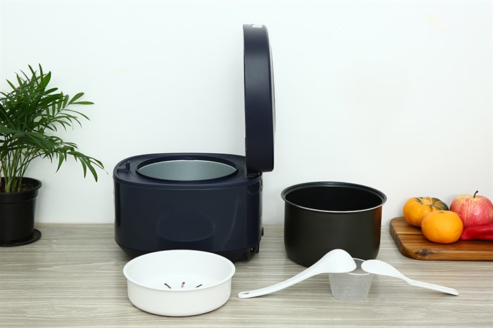 Nồi cơm điện tử Sunhouse 1 lít SHD8802 Màu Xanh dương đậm