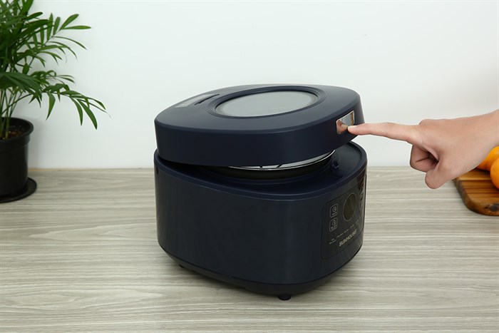 Nồi cơm điện tử Sunhouse 1 lít SHD8802 Màu Xanh dương đậm