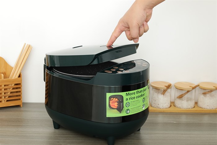 Nồi cơm điện tử Philips 1.8 lít HD4518/62 Màu Xanh đen