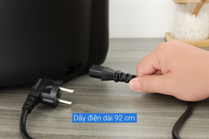 Nồi cơm cao tần Philips 1.5 lít HD4539/62 Màu Đen