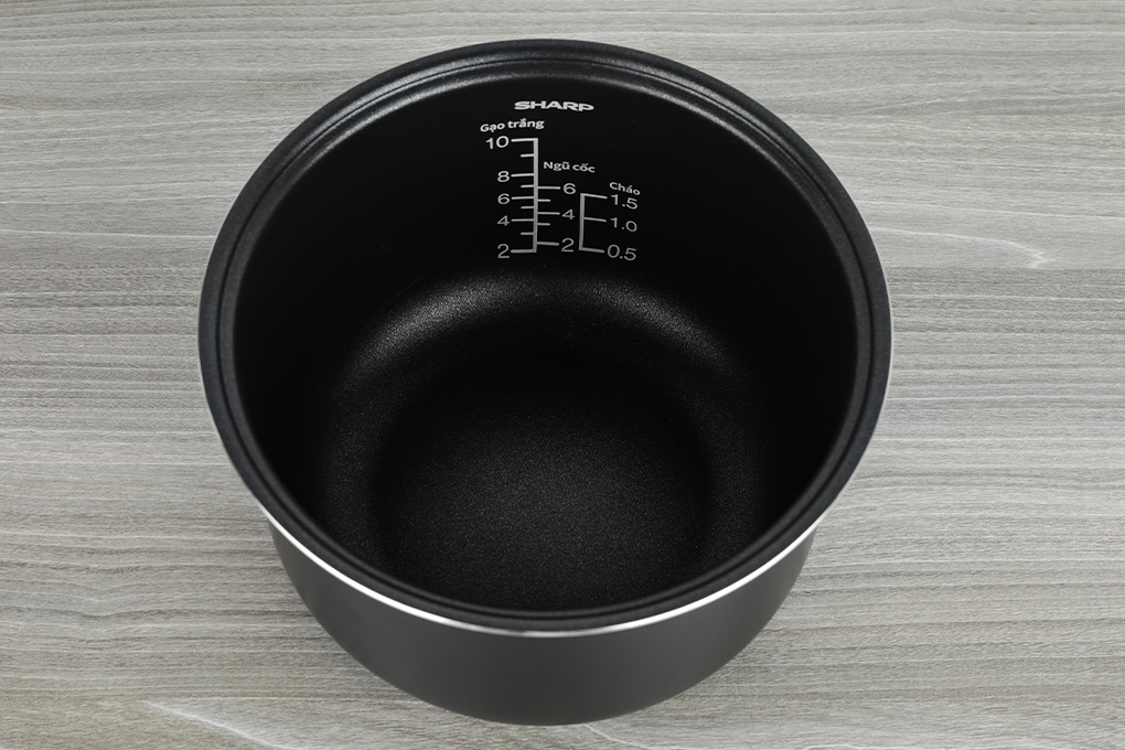 Nồi cơm điện tử Sharp KS-COM194EV-BK 1.8L - Dung tích