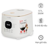 Nồi cơm điện tử Tefal 0.7 lít RK515168