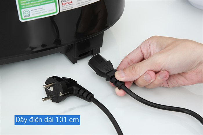Nồi cơm điện tử Tefal 1.8 lít RK737868 Màu Đen